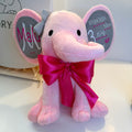 Personalized Birth Stats Elephant